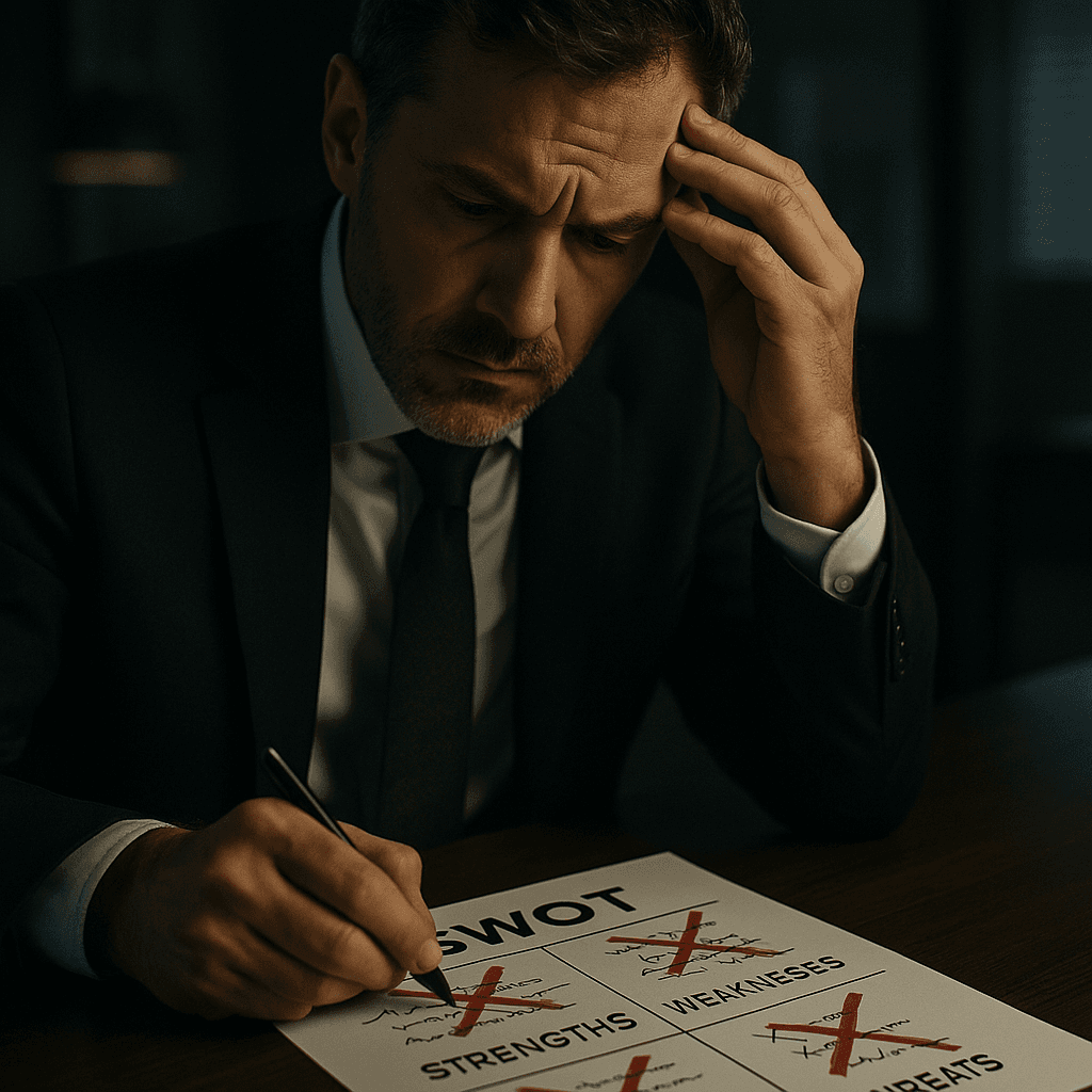 7 SWOT Analysis Mistakes That Make Your Strategy Useless